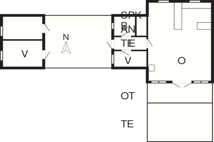 6 Person Holiday Home In Ansager Buitenkant foto