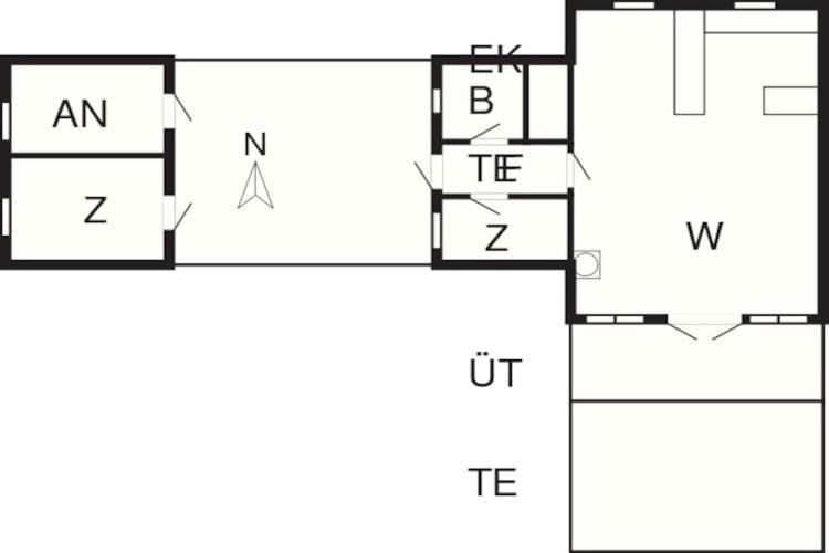 6 Person Holiday Home In Ansager Buitenkant foto